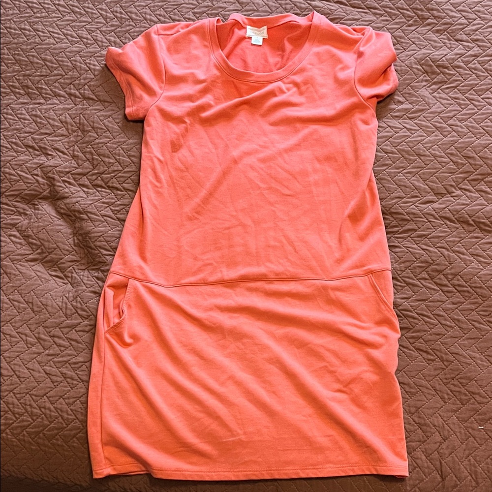 Caslon Vibrant Orange Dress